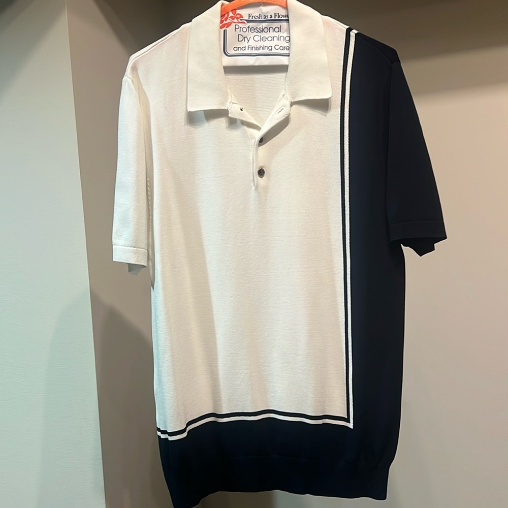 Reiss color block shirt